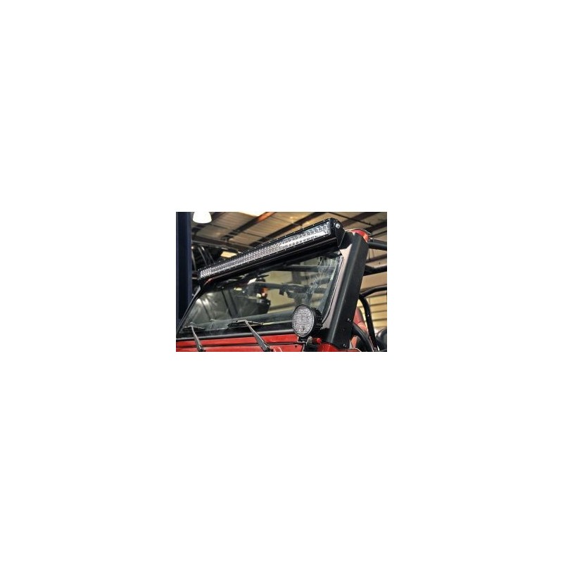 Staffe montaggio Barra led Wrangler TJ 97-06 Staffe montaggio Barra led Wrangler TJ 97-06