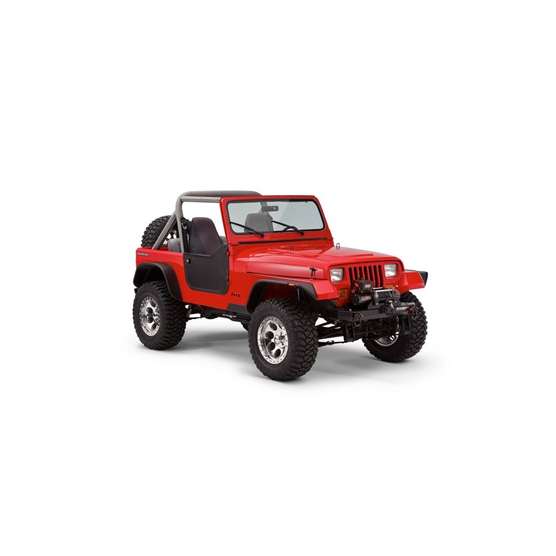 Bushwacker Flat Fender Style 4 pezzi - Wrangler YJ 87 - 95 Bushwacker Flat Fender Style 4 pezzi - Wrangler YJ 87 - 95
