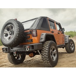 Bowless Soft Top, Black Diamond, 4-Porte 07-16 JK