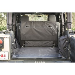 C3 Cargo Cover, 2-Door w/Subwoofer, 07-18 Wrangler