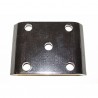 Piastra fissaggio balestra posteriore Jeep Wrangler YJ 87-95