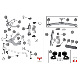 SOSPENZIONI JEEP CHEROKEE KJ