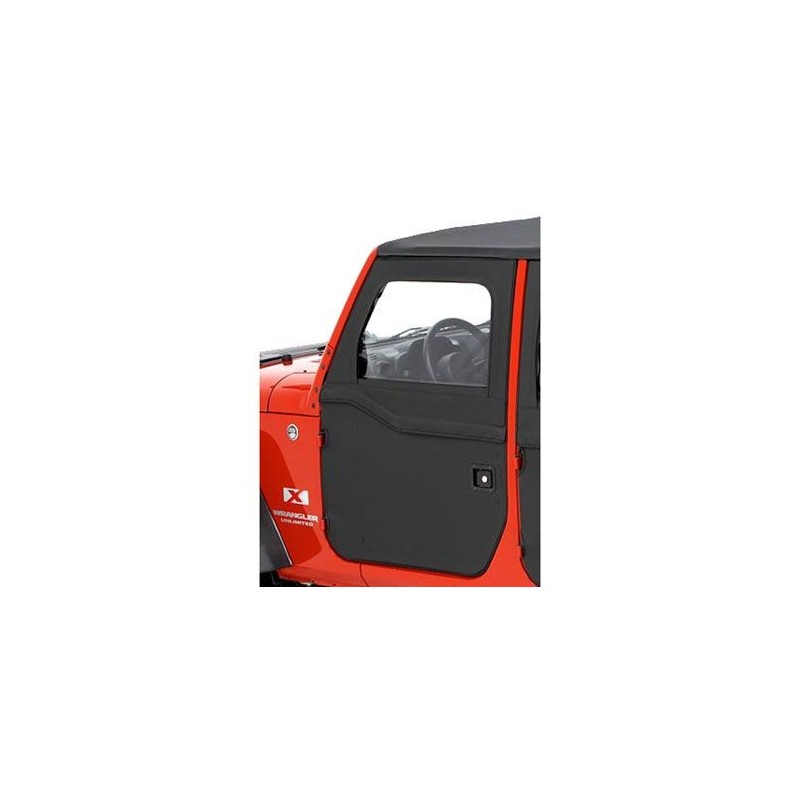 Porte Bestop anteriori divisibili Jeep Wrangler JK Porte Bestop anteriori divisibili Jeep Wrangler JK