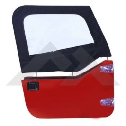 Door Skins, Black Denim, 97-06 Jeep Wrangler