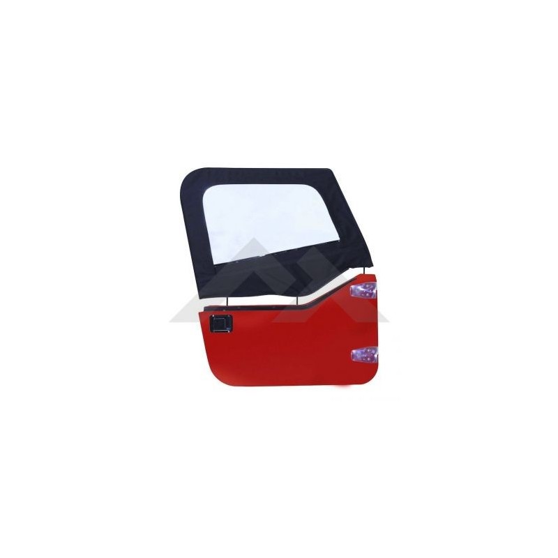 Tele Mezze Porte Black Denim, 97-06 Jeep Wrangler