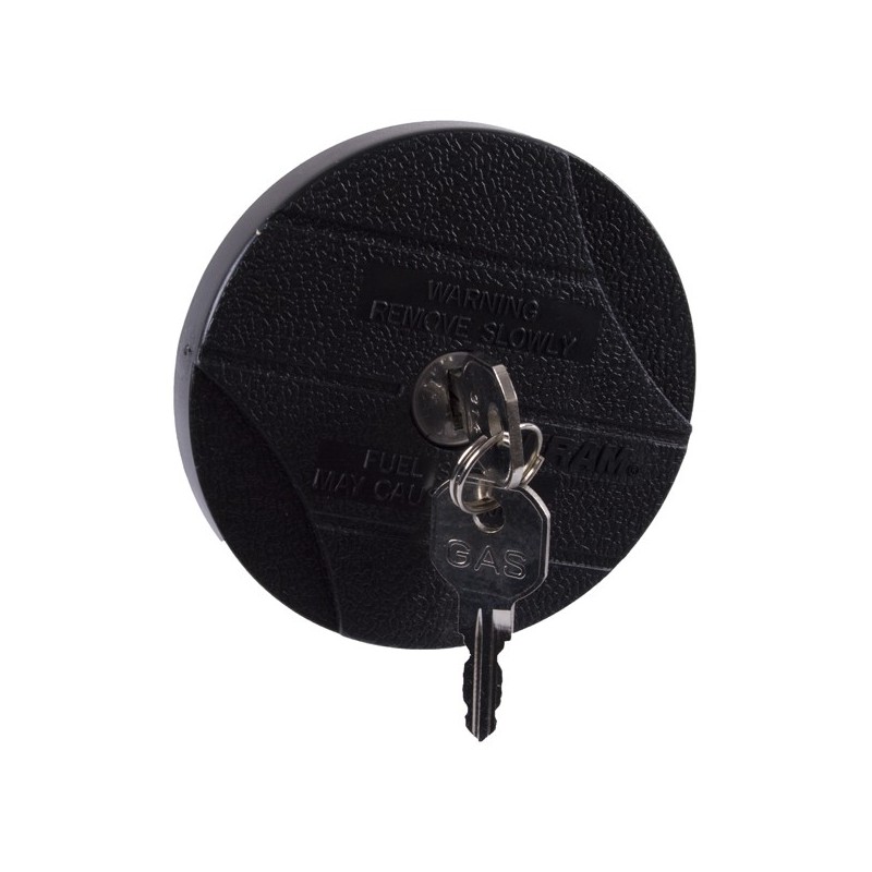 Locking Gas Cap Black 78-90 Jeep Models